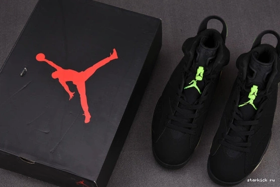 6 CT8529-003  Retro CT8529-003 Electric Jordan Air Green 1221